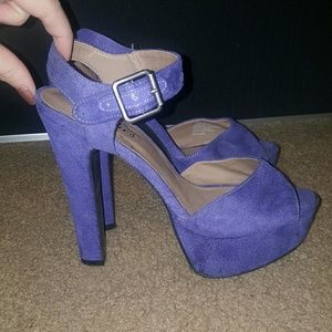 Candies purple heels
