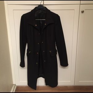 Zara Peacoat - Black