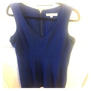 Bright blue A line Loft Dress