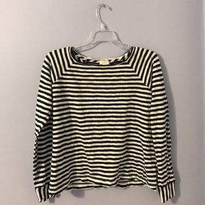 Longsleeve Navy Stripped Tee