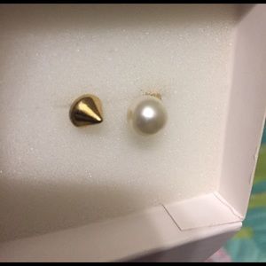 Stella &Dot Pearl Spike Ring S/M