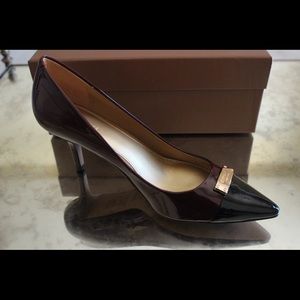 Coach Red and Black Heels - 8