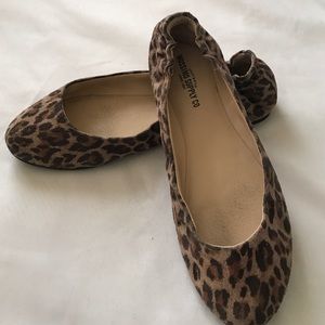 Leopard Print Flats