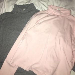 F21 crop long sleeve
