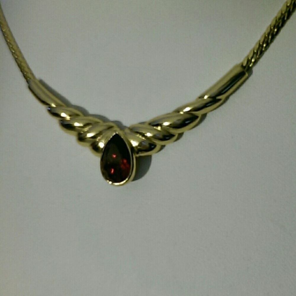 👒 Vintage Christian Dior Art Deco Necklace