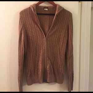 Wool/Angora/Cashmere J. Crew Sweater Hoodie