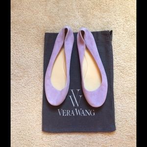 Vera Wang Suede Flats Size 9