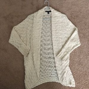 Cream cocoon cardigan