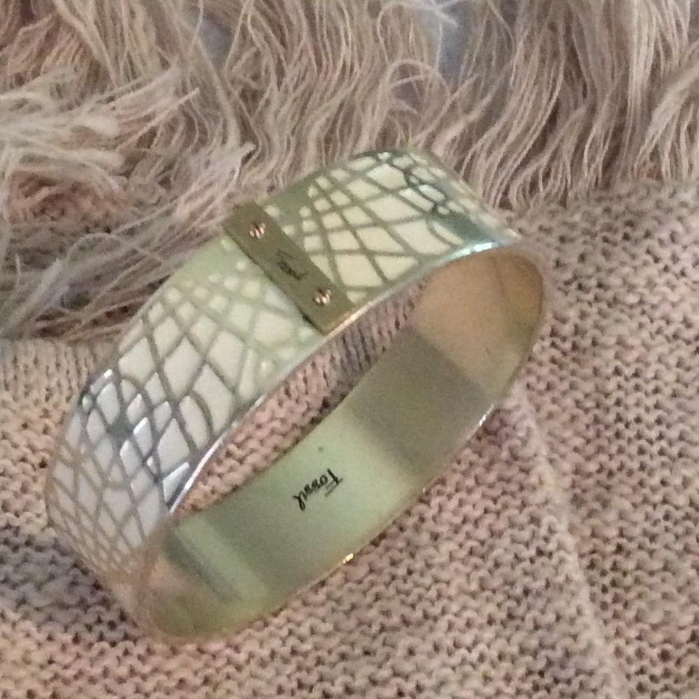 Vintage FOSSIL Bangle Bracelet