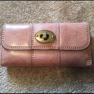 Purple Fossil Wallet