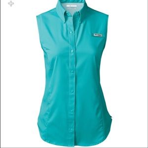 NWT Columbia sleeveless shirt.