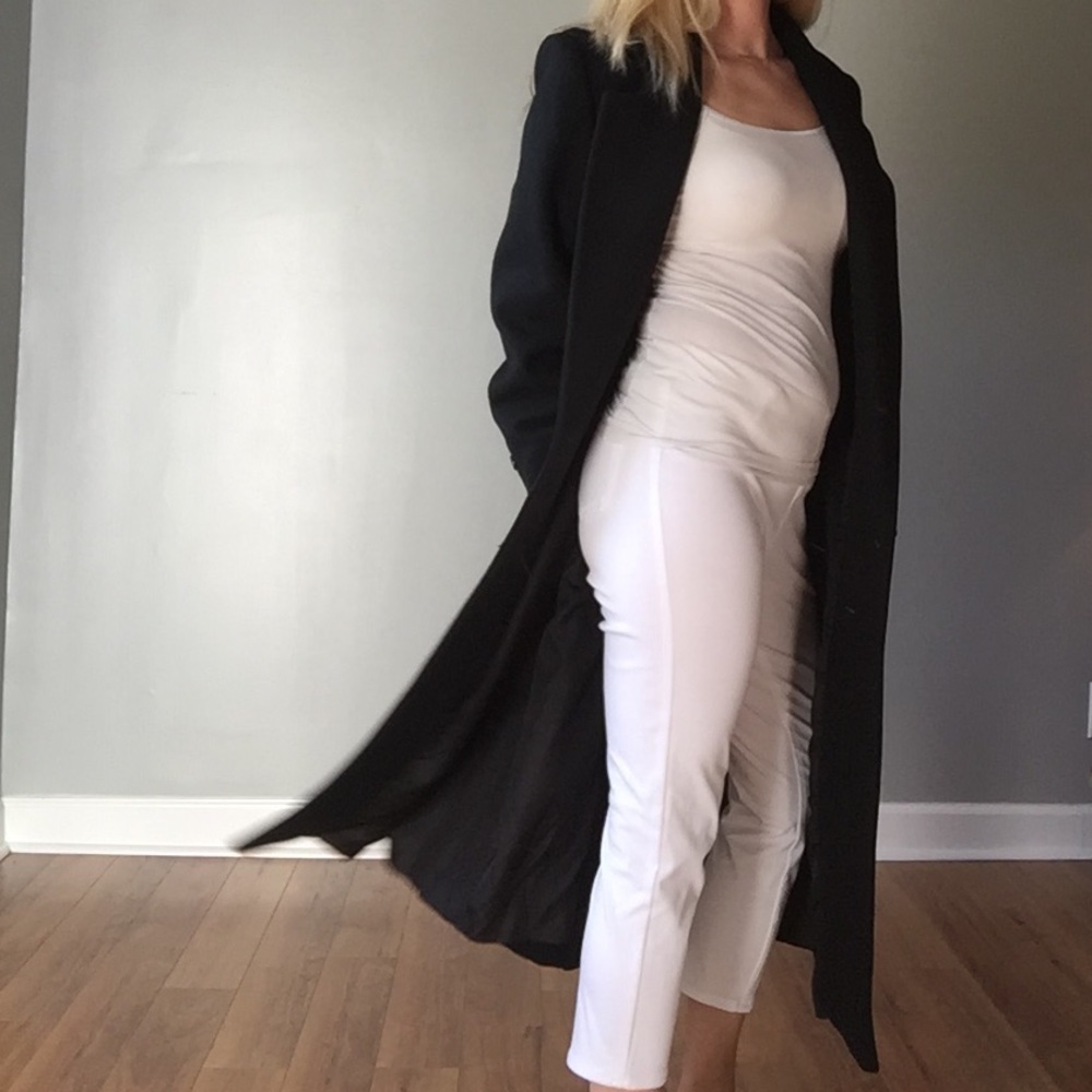 Black Trench Coat - Picture 3 of 6