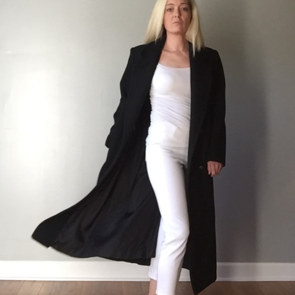 Black Trench Coat - Picture 4 of 6