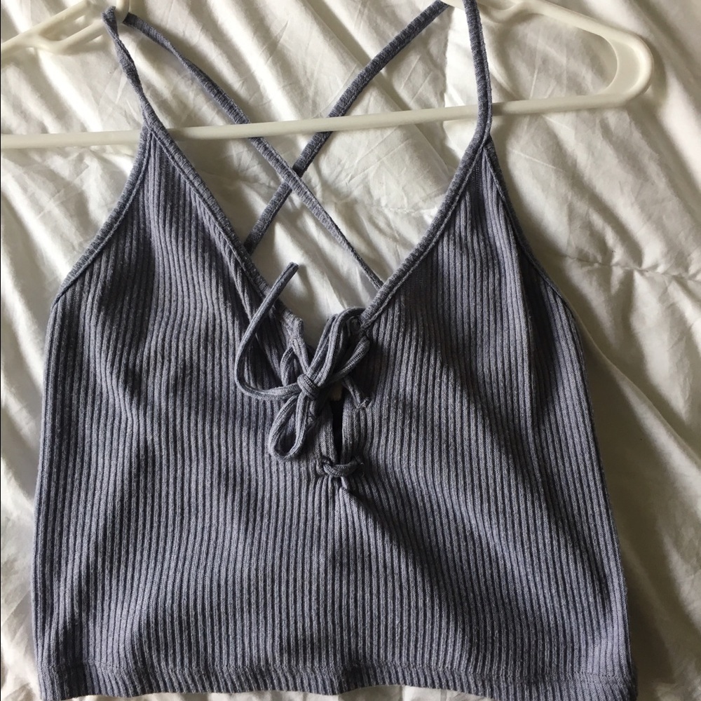 JGalt tie crop tank