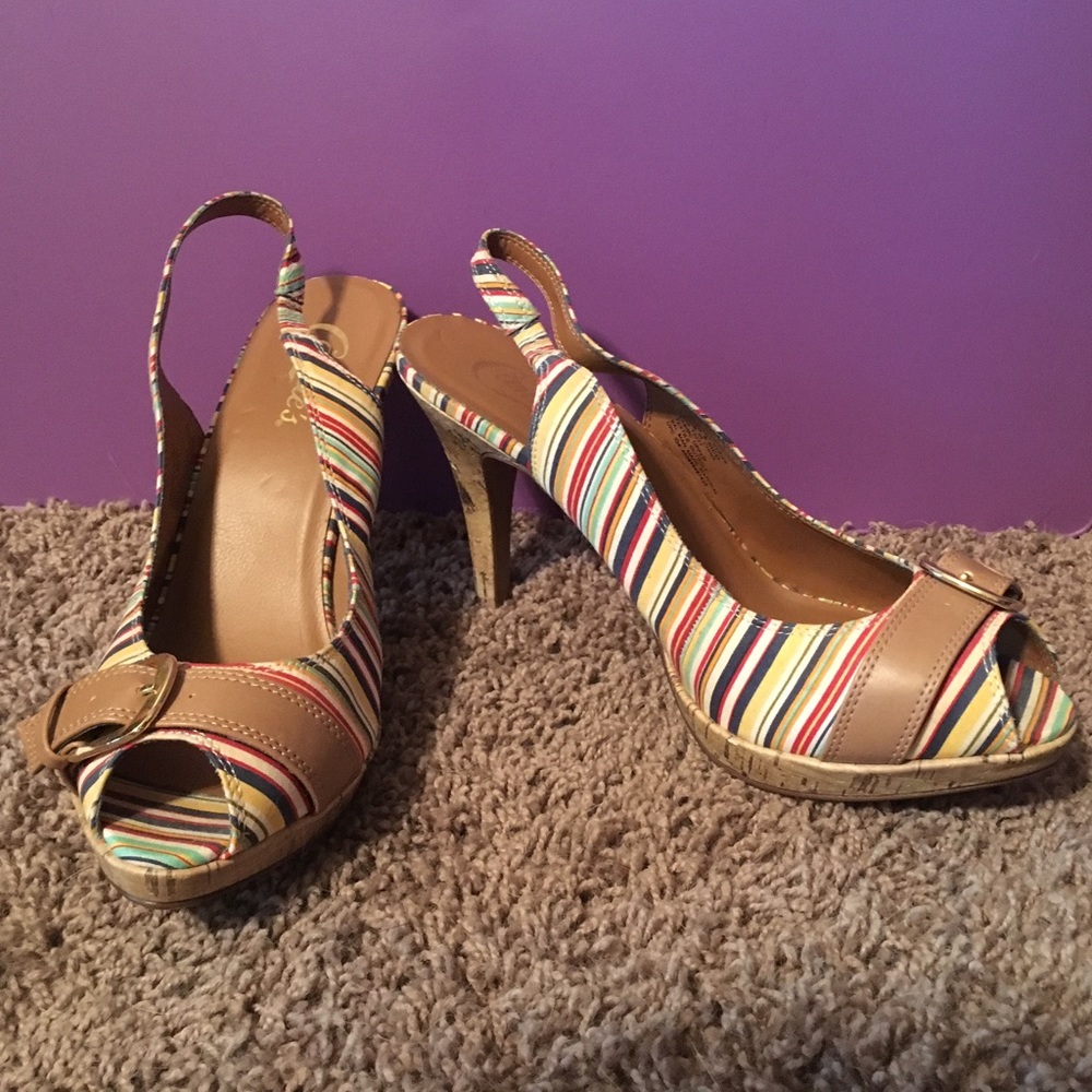 Candies Slingback Heels