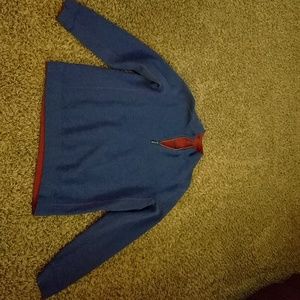 Tommy bahama reversible 3/4 zip up