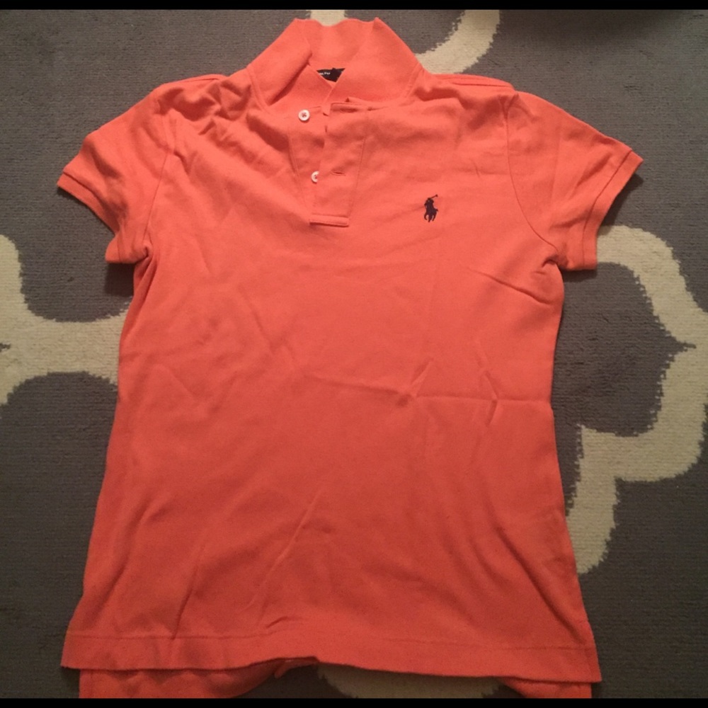 Ralph Lauren sport polo in orange