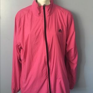 Pink adidas jacket 💗💗XL