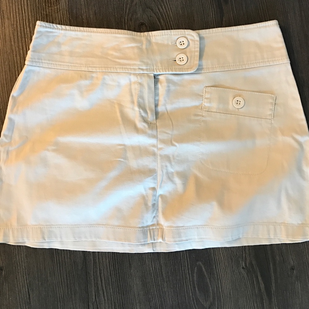MNG Basic Khaki Mini Skirt