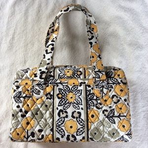 VERA BRADLEY Caroline in Go Wild satchel purse