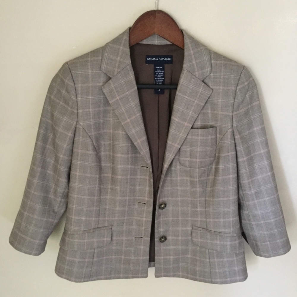 Banana Republic | Pinstripe Blazer