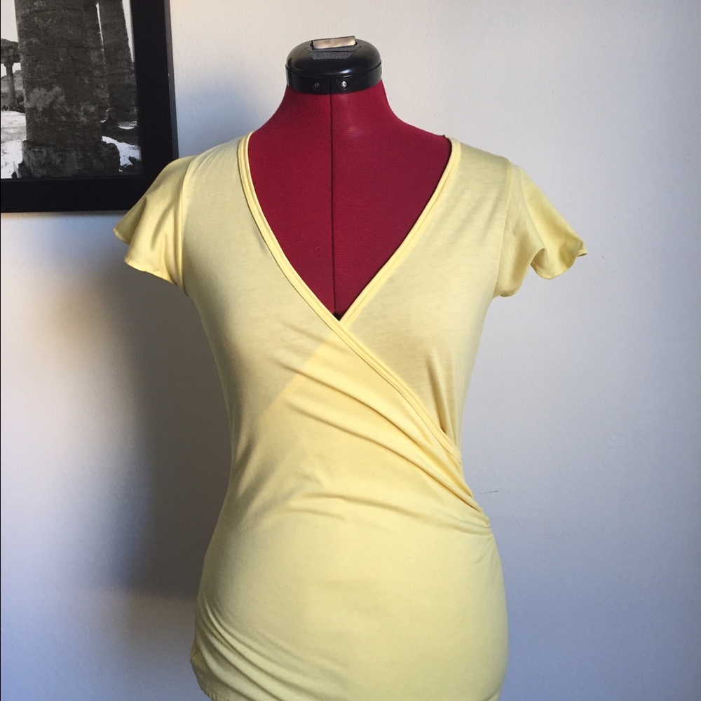 LILLY PULITZER yellow top