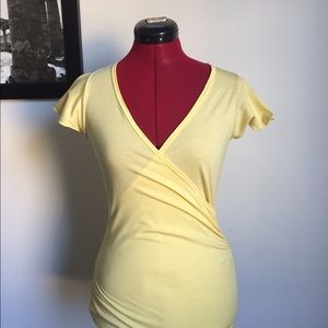 LILLY PULITZER yellow top