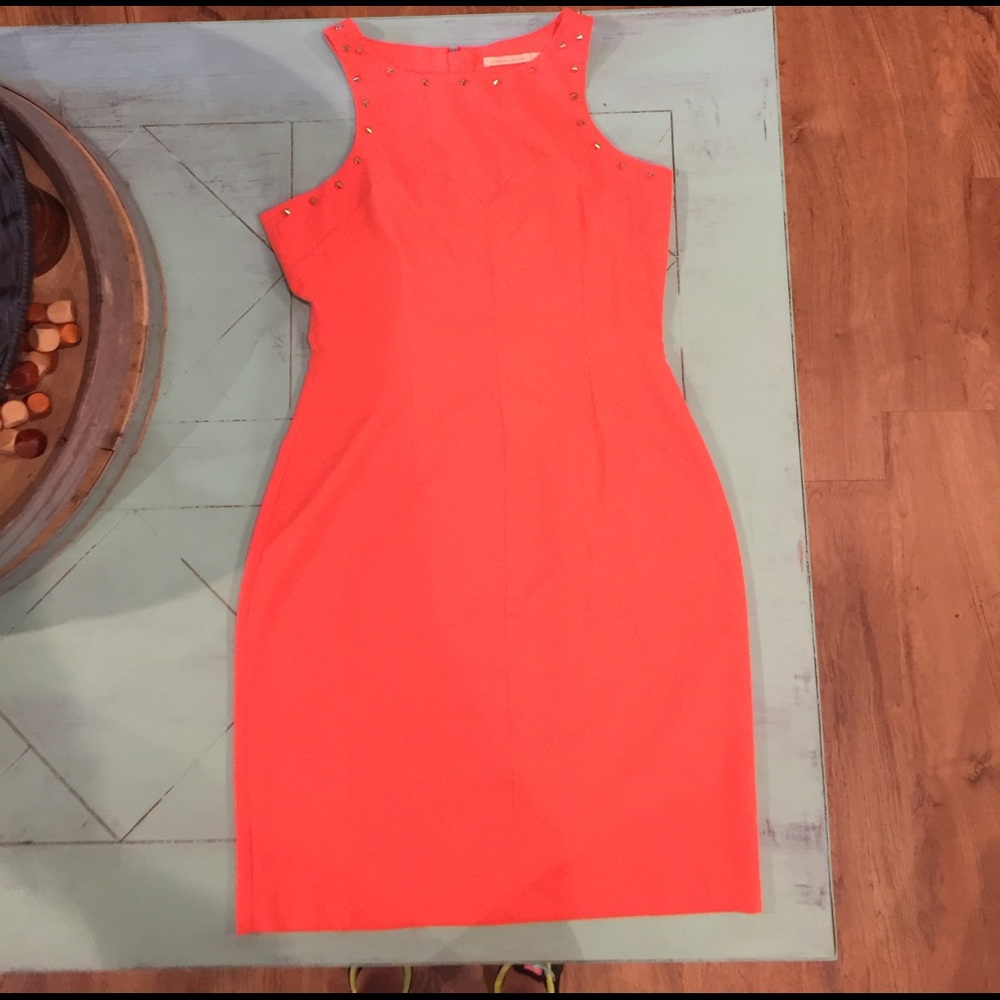 Gibson Latimer Orange Dress