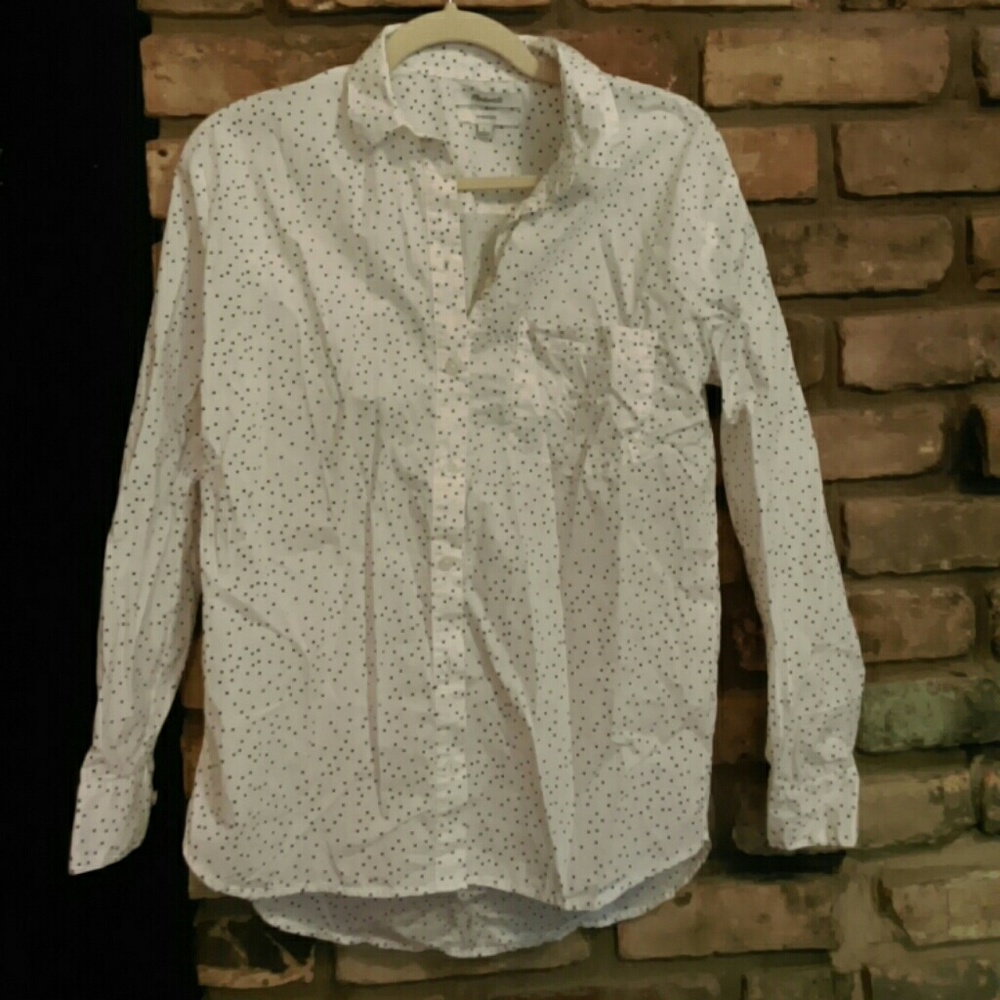 Madewell oversized boyfriend button-down shirt