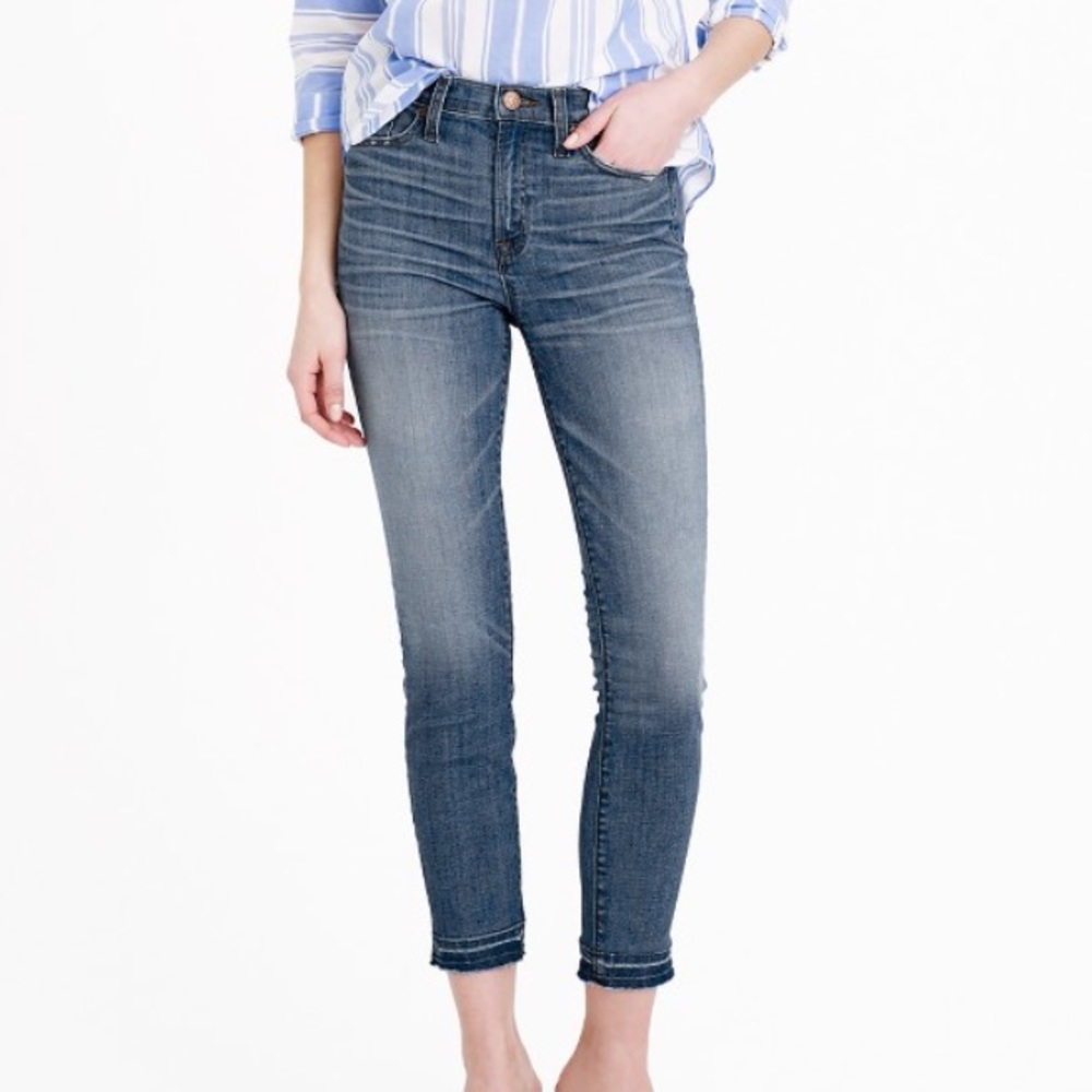J.Crew High Rise Crop Jeans