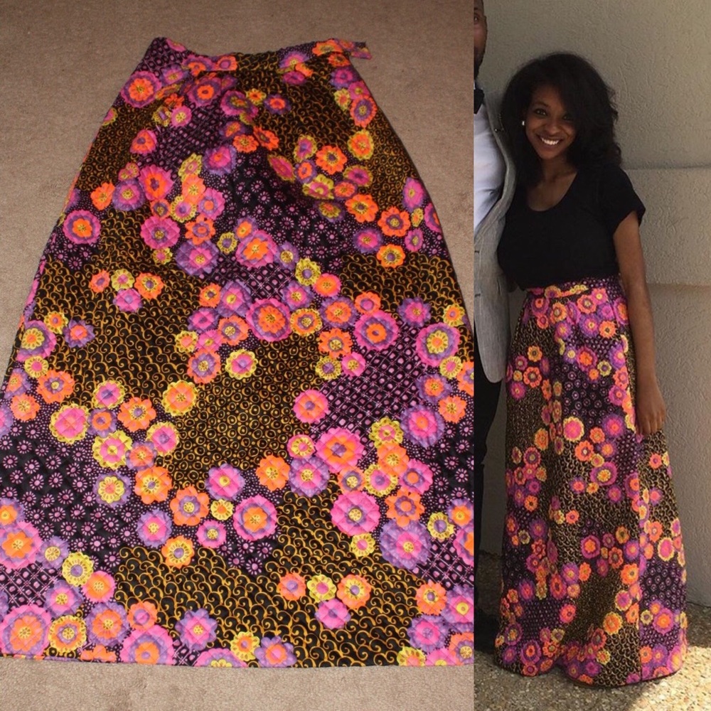 Floral skirt