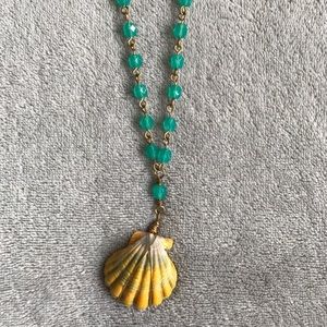 Sunrise shell necklace