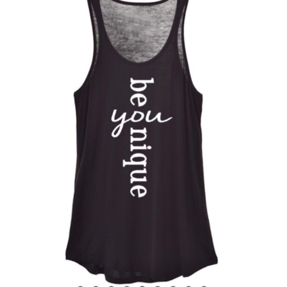 Last one!!  Be-you-nique tank