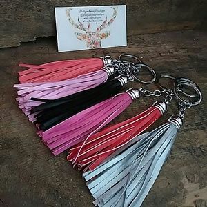 Large Tassel Keychain