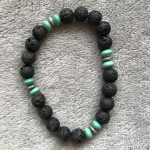Lava rock bracelet