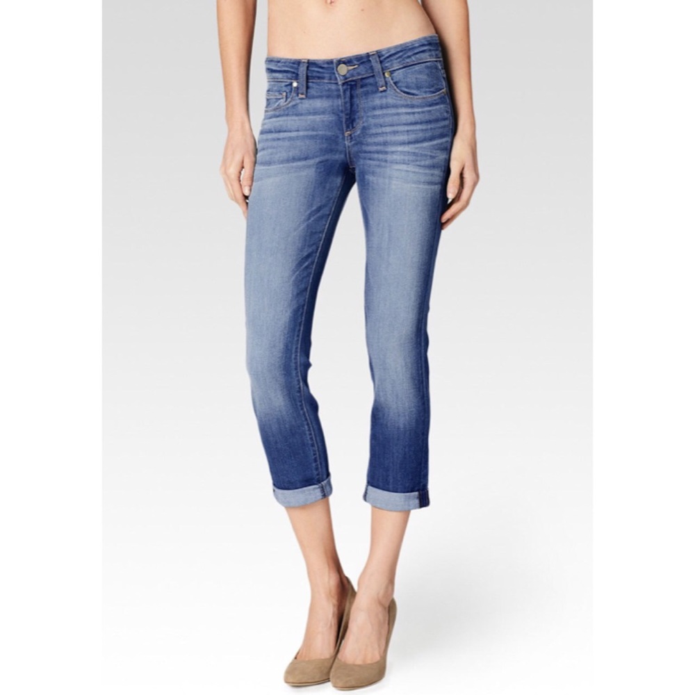 Paige "James" Crop Jeans