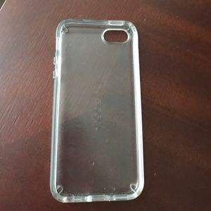 Clear iPhone 5s case