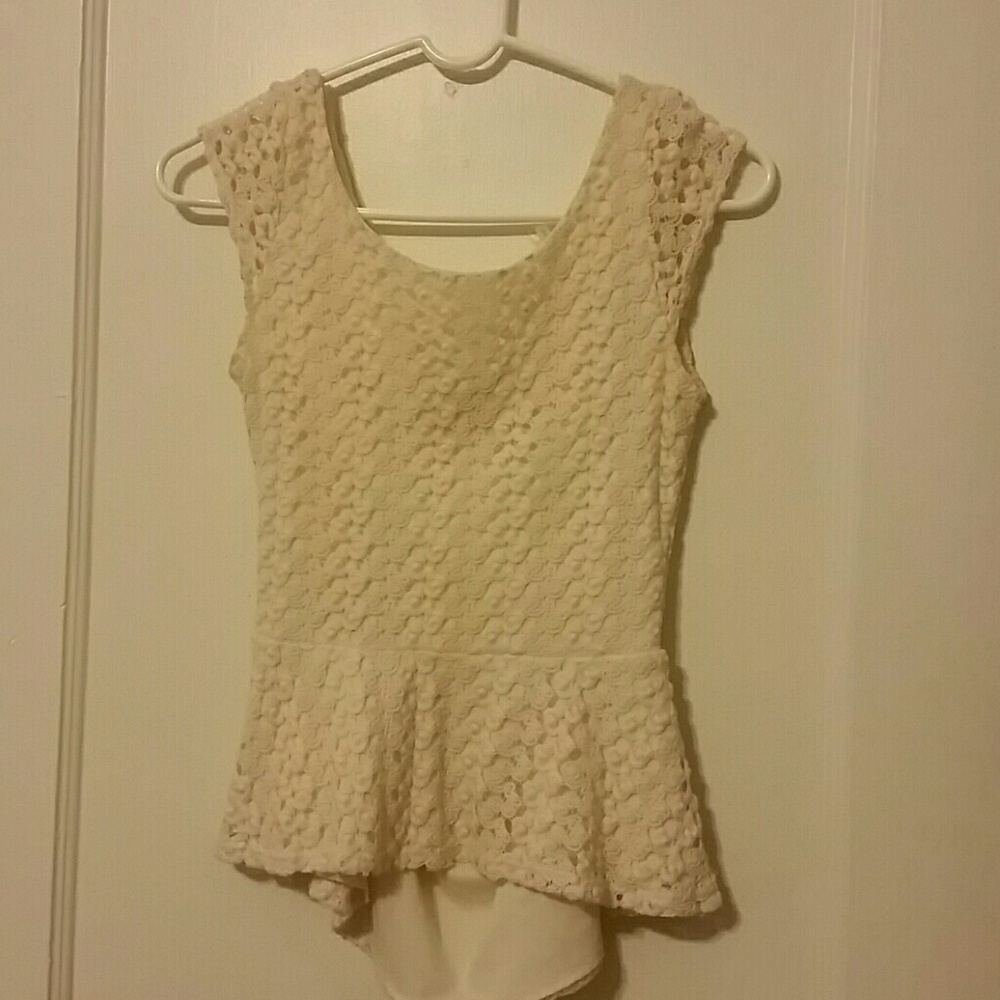 Off white blouse