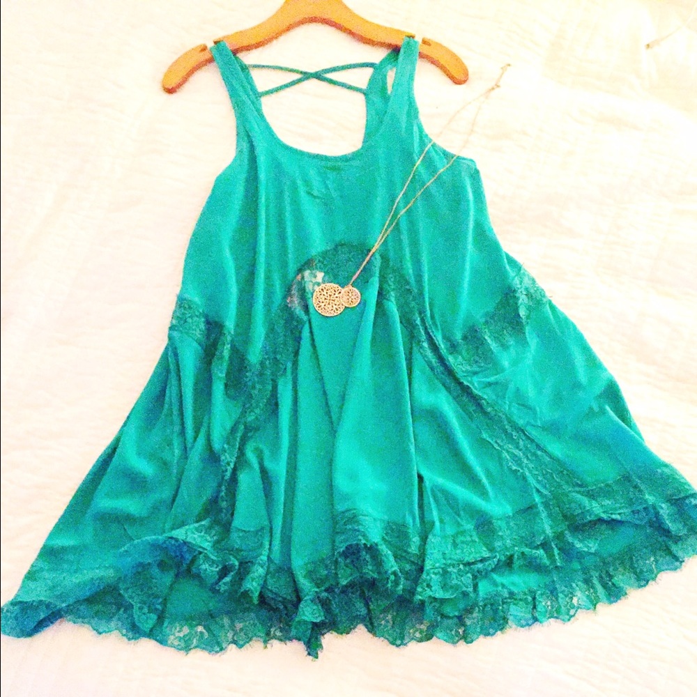 One Left! Ibiza Lace Swing Dress | NWT - Picture 4 of 6