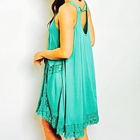 One Left! Ibiza Lace Swing Dress | NWT - Picture 3 of 6