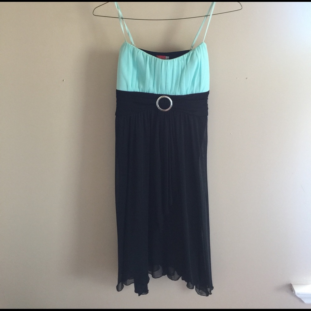 Blue/Black Cocktail Dress