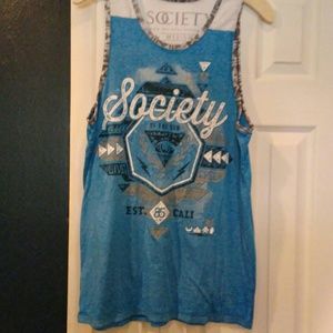 Buckle Mens Medium tank Society