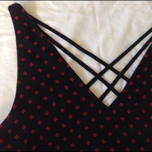 NWT Criss-Cross Back Express Blouse