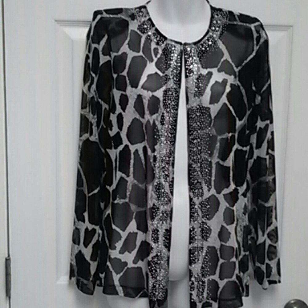 NWOT Peck & Peck Sheer Top