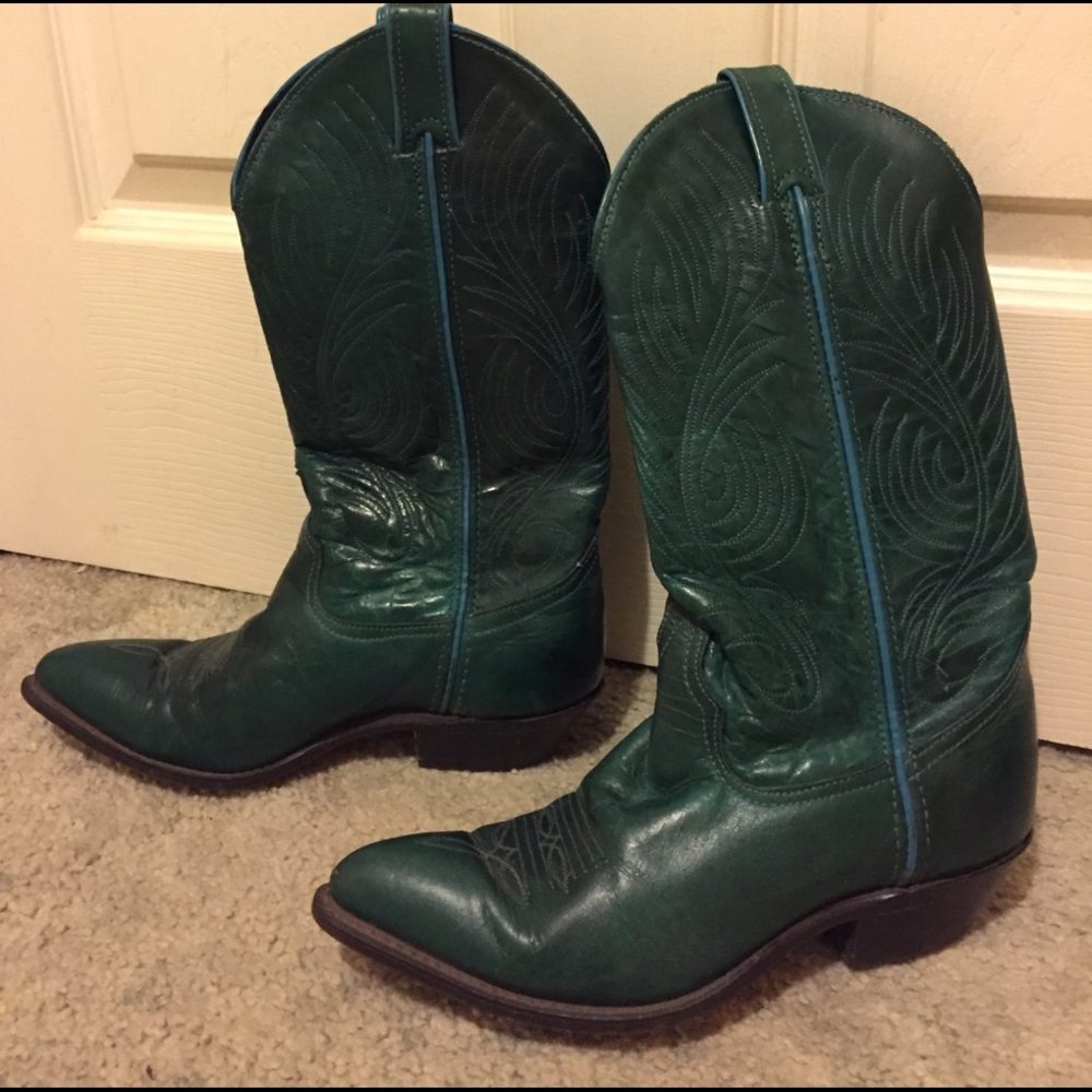 ⚡️Unique, vintage 100% real 🏇🏻cowgirl boots 👢