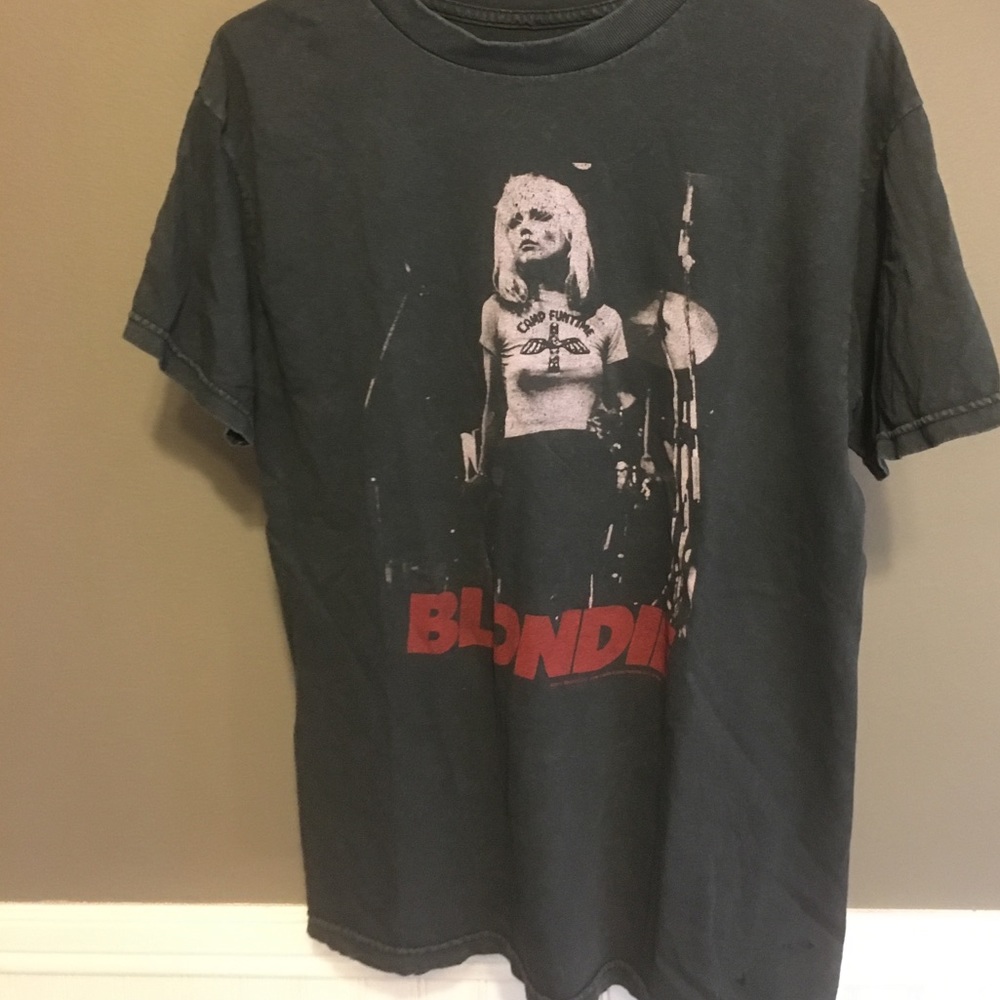 Brandy Melville distressed band t shirt