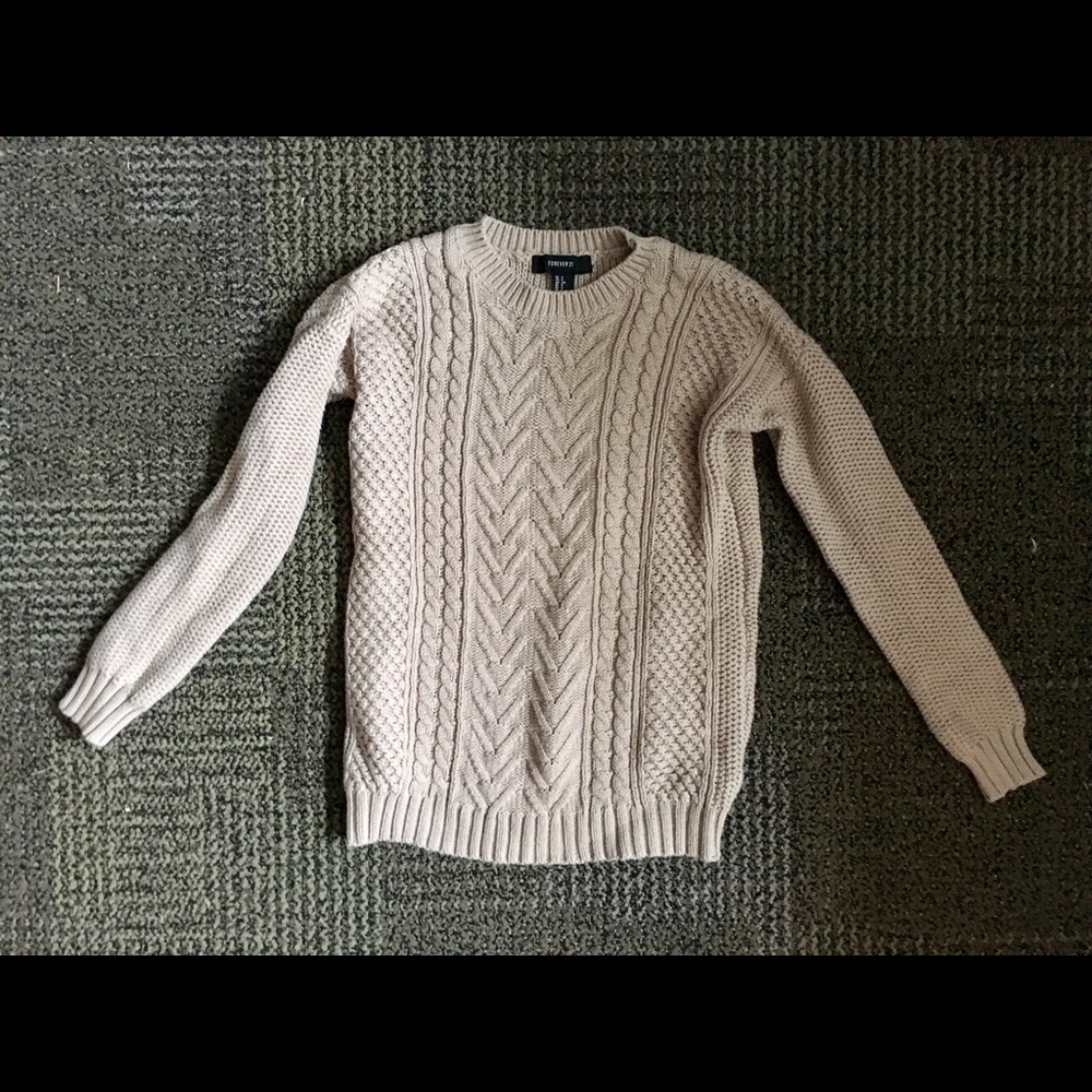 Oatmeal Knit Sweater