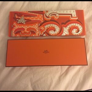 One Hermes tie box with tie box sleeve