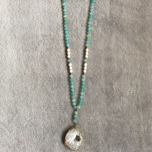 Stone necklace