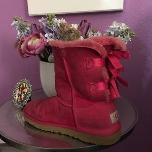Ugg Pink Bailey boots